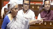 India News | Agniveer Scheme Will Keep Armed Forces Battle-ready and Young, NEET Doesn't Disadvantage Anyone: Sitharaman in Rajya Sabha