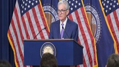 Business News | US Fed Chief Powell Hints at September Rate Cut Amid Strong Economic Activity and Lowering Inflation