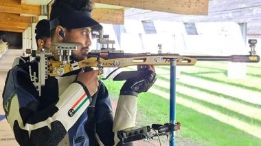 Sports News | Paris Olympics: India Shooter Swapnil Kusale Wins Bronze in Men's 50m Rifle 3P Event