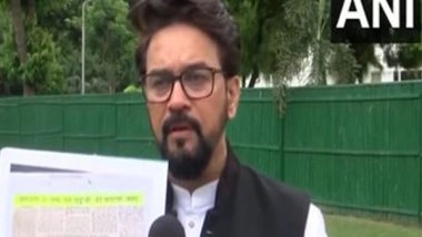 India News | Congress' Ancestors Used to Call Backward Class People 'buddhu': BJP Leader Anurag Thakur