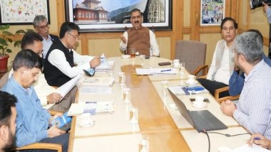 India News | Himachal CM Sukhu Conducts High-level Meeting with Officials on Shanan Hydroelectric Project