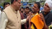 India News | Uttarakhand CM Dhami Inspects Rain-affected Areas in Tehri, Rudraprayag