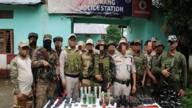 India News | Huge Cache of Arms and Ammunition Recovered in Joint Operation by Indian Army, Manipur Police