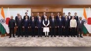 World News | PM Modi Meets Japanese Speaker, His Delegation; Discuss Key Areas of Collaboration Between Nations