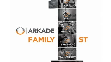 Business News | Arkade Developers Celebrates 38 Years of Creating Happy Spaces, Launches #FamilyFirst Campaign for Mumbaikars