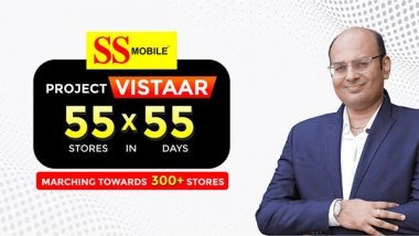 Business News | SS Mobile Launches Ambitious Expansion: Project Vistaar Plans to Open 55 Stores in 55 Days