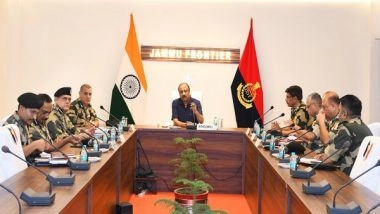 India News | BSF's Western Command SDG Reviews Security Scenario at Jammu International Border