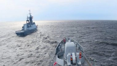 India News | Indian Warship Holds Exercise with Russian Navy in St Petersburg