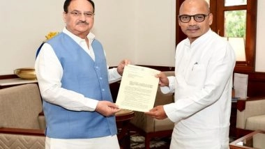 India News | Karnataka Minister Patil Meets Union Health Minister Nadda, Reiterates Demand for AIIMS in Raichur