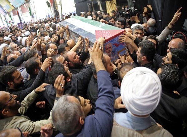World News | Hamas Leader Ismail Haniyeh's Funeral Held in Doha; Iran Vows Retaliation