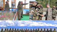 India News | Chinar Corps Commander Reviews Security Situation in North Kashmir