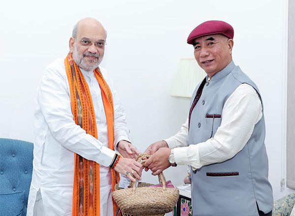 India News | Mizoram CM Lalduhawma Meets Home Minister Amit Shah, Expresses Gratitude for Assistance