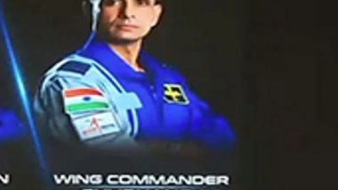 India News | IAF's Shuhanshu Shukla Picked as 'Prime Astronaut' for Indo-US Mission To Space Station