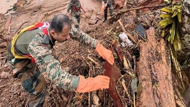 India News | Wayanad Landslides: Search Operation Enters Day 5, Death Toll at 308