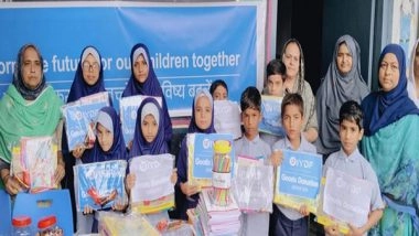 Business News | IYDF in India Nashik Aminya Electronics Successful Aid Event for Underprivileged Students