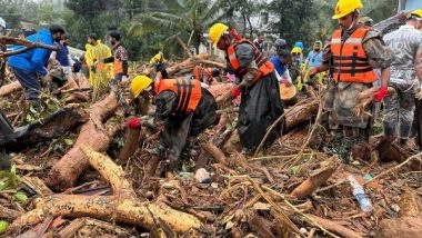 India News | Wayanad Landslides: 215 Bodies Recovered, 206 People Still Missing, Rescue Ops in Final Stage, Says Kerala CM