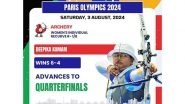 Sports News | Paris Olympics: Deepika Kumari Advances to Quarterfinals After Beating Germany's Michelle Kroppen