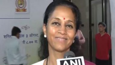 India News | Supriya Sule Questions Timing of Sachin Waze's Allegations Against Anil Deshmukh