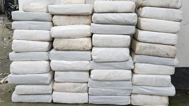 India News | NCB Guwahati Seizes over 934 Kg of Ganja, Apprehends One Person in Major Drug Bust