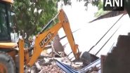 India News | Ayodhya Administration Demolishes SP Leader and Rape Accused's Illegal Bakery