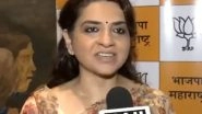 India News | 'Childish Statement': BJP Leader Shaina NC on Uddhav Thackeray's Remarks