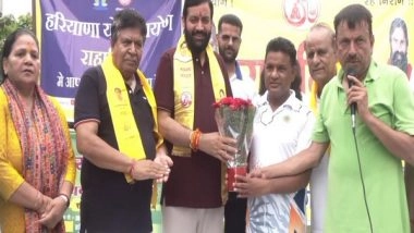 India News | Haryana CM Nayab Saini Attends Raahgiri Programme in Panchkula