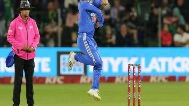 Sports News | Spinner Kuldeep Yadav Just Seven Wickets Away from Big Career Milestone