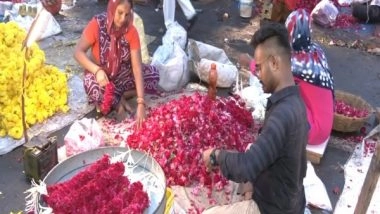 India News | Gujarat: Prices of Flower Shoot Up in Shravan Month