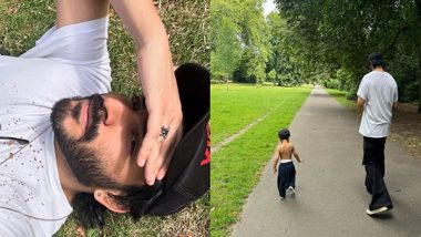 Entertainment News | Harsh Varrdhan Kapoor Takes Nephew Vayu for Walk in London Park