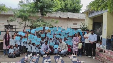 Business News | IYDF and Ronak Travel Supporting Underprivileged School Children