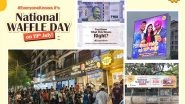 Business News | The Belgian Waffle Co Registers 5 Lakh Footfall on The National Waffle Day