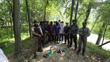 India News | J-K: Three Terrorist Associates Held in Anantnag; Arms, Ammunition Seized