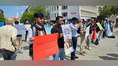World News | Baloch Diaspora in Germany Protests Against Pakistani Security Forces' Atrocities