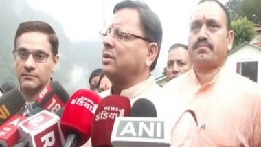 India News | Pilgrims Will Be Able to Visit Kedarnath Temple Via Helicopter from August 7: CM Dhami