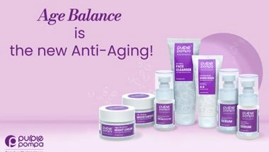 Business News | Purple Pompa Launches Its Innovative Skincare Line for Anti-aging and Skin Rejuvenation