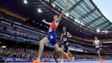 Sports News | Cole Hocker Breaks Olympic Record to Win Gold in Men's 1500m Event