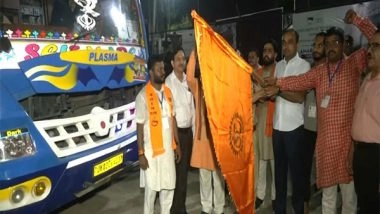 India News | J-K: First Batch of Budha Amarnath Yatra Left from Jammu Under Tight Security