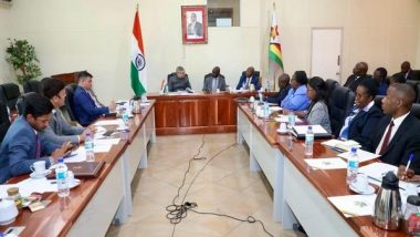 World News | India, Zimbabwe Discuss Ways to Strengthen Cooperation