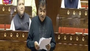 Business News | Indian Aviation Will Use 20 Pc Biofuels, Made from Stubble over the Next Five Years: Gadkari