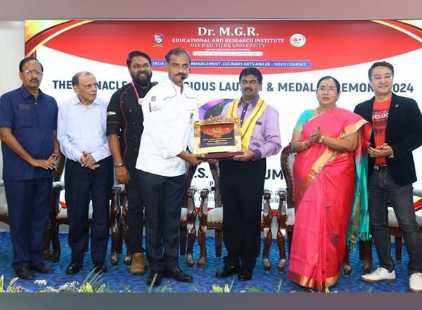 Business News | Dr. MGR University Hosts 'The Pinnacle 2024' - Honours Achievers in Health and Hospitality; Recognizes Winners of Incredible Chefs Challenge