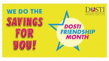 Business News | Dosti Realty Unveils the 12th Season of Dosti Friendship Month with Unbeatable Offers