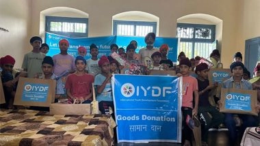 Business News | IYDF and Amritsar Foundation Partner to Provide Aid to Orphanage Children