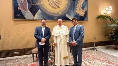 World News | Afghan, Pashtun and PoJK Leaders Meet Pope Francis, Discuss Human Rights Violations
