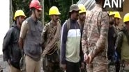India News | Wayanad Landslides: Army, SOG, Forest Officials Conduct Search Operation at Sunrise Valley in Soojippara