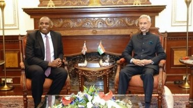 World News | EAM Jaishankar, UK Foreign Secy Lammy Discusses Situation in Bangladesh, West Asia