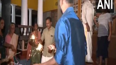 Sports News | Celebrations at Goalkeeper PR Sreejesh's Home After India's Bronze Medal Triumph at Paris Olympics