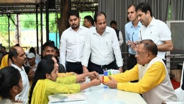 India News | Chhattisgarh CM Vishnu Deo Sai Holds Janata Darshan at His Residence