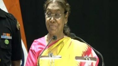 Sports News | President Murmu Congratulates Neeraj Chopra for Winning Silver Medal at Paris Olympics