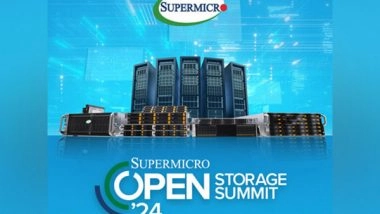 Business News | Media Alert: Supermicro Announces Open Storage Summit '24 -- Starts August 13