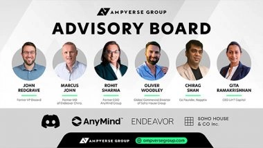 Business News | Ampverse Group Appoints Distinguished Global Executives Including Top Indian Faces, Rohit Sharma and Chirag Shah to Advisory Board